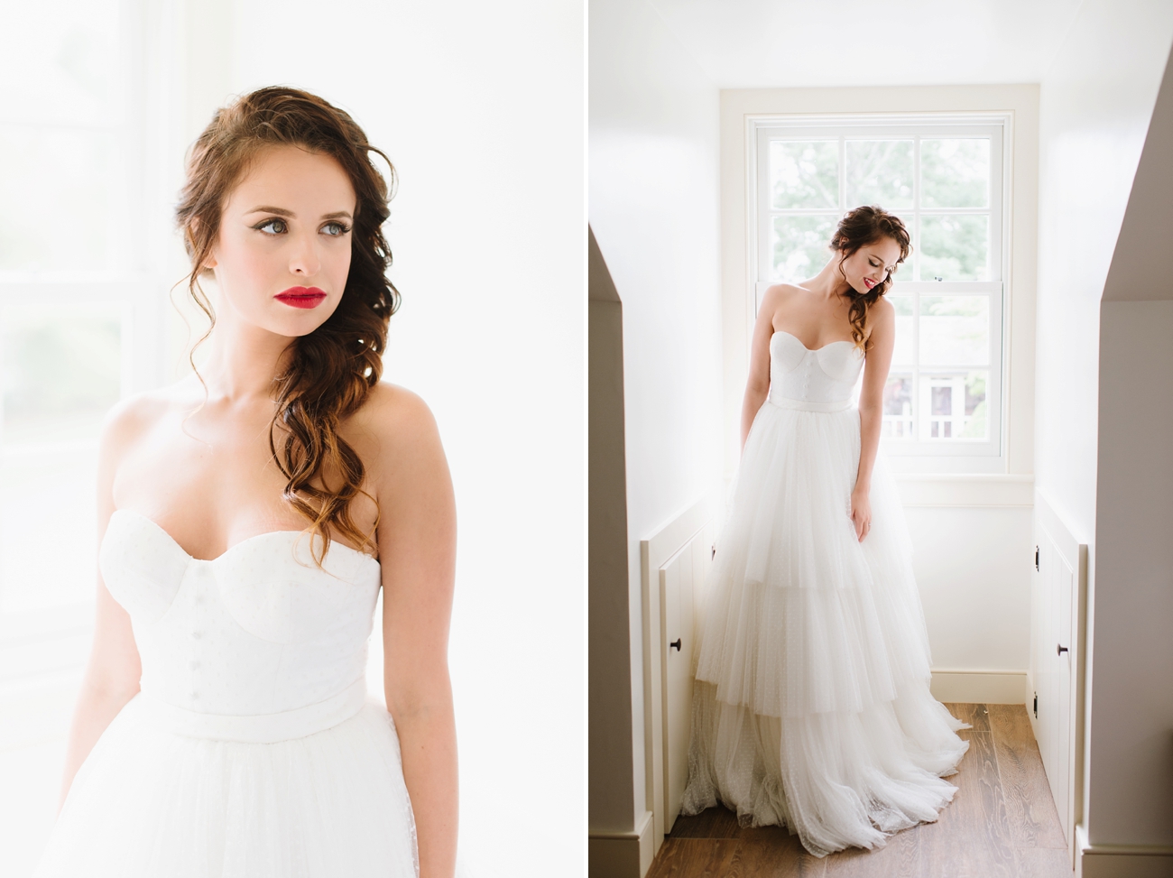 Vintage Hot Air Balloon Wedding Shoot with Magenta, Pomegranate, and Rose Red Tones