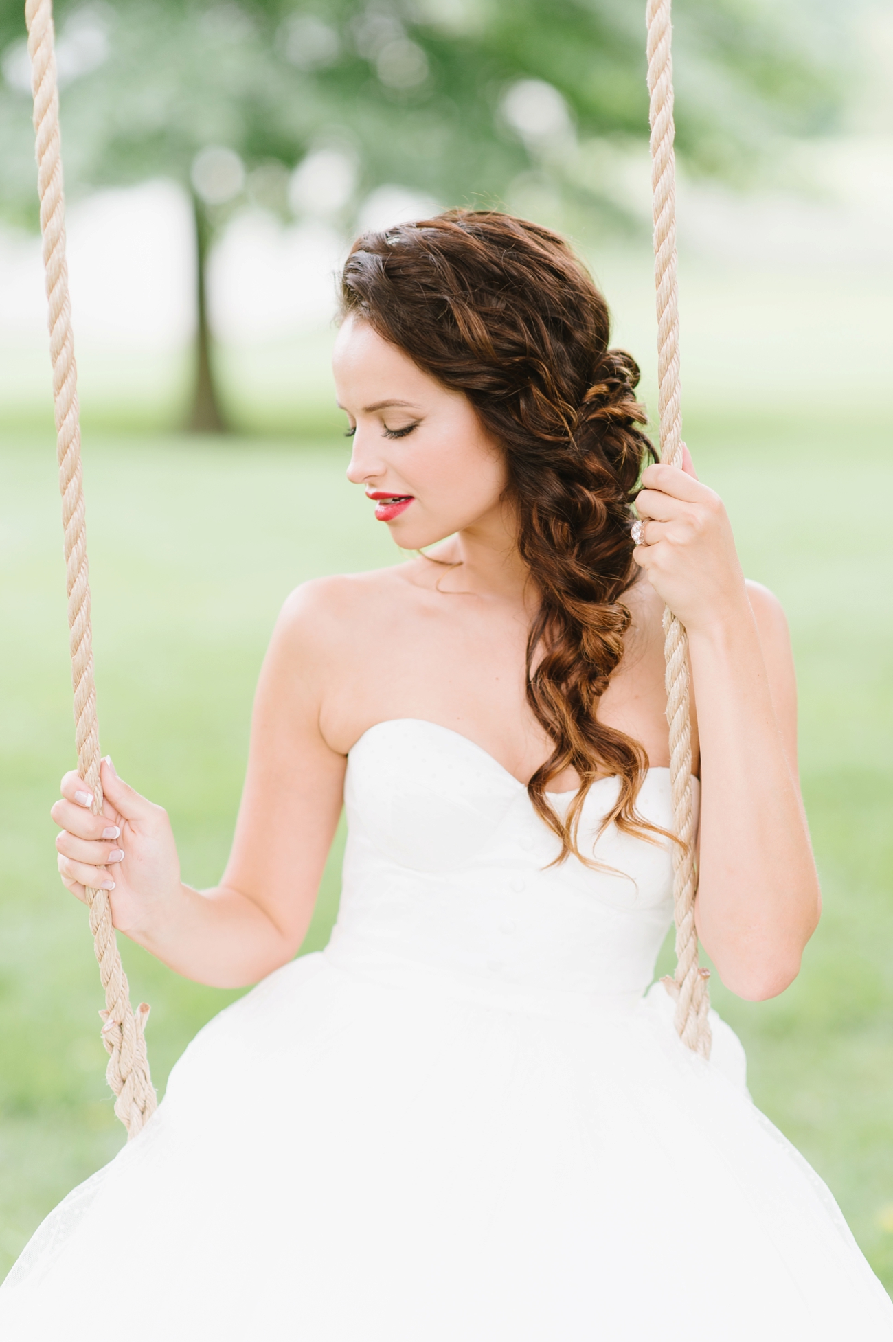 Vintage Hot Air Balloon Wedding Shoot with Magenta, Pomegranate, and Rose Red Tones