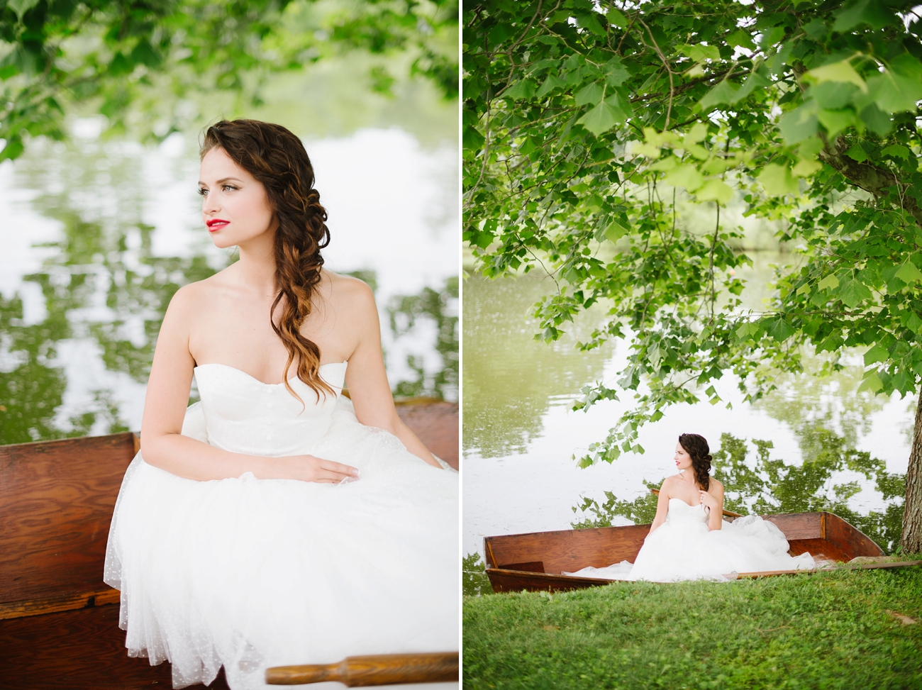 Vintage Hot Air Balloon Wedding Shoot with Magenta, Pomegranate, and Rose Red Tones