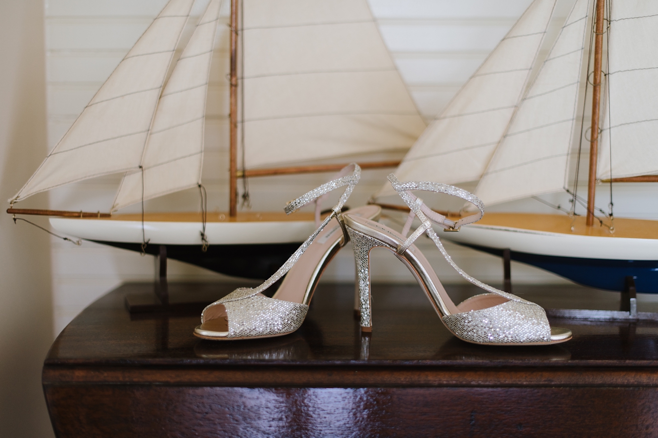 Sparkle Wedding High Heels | Natalie Franke