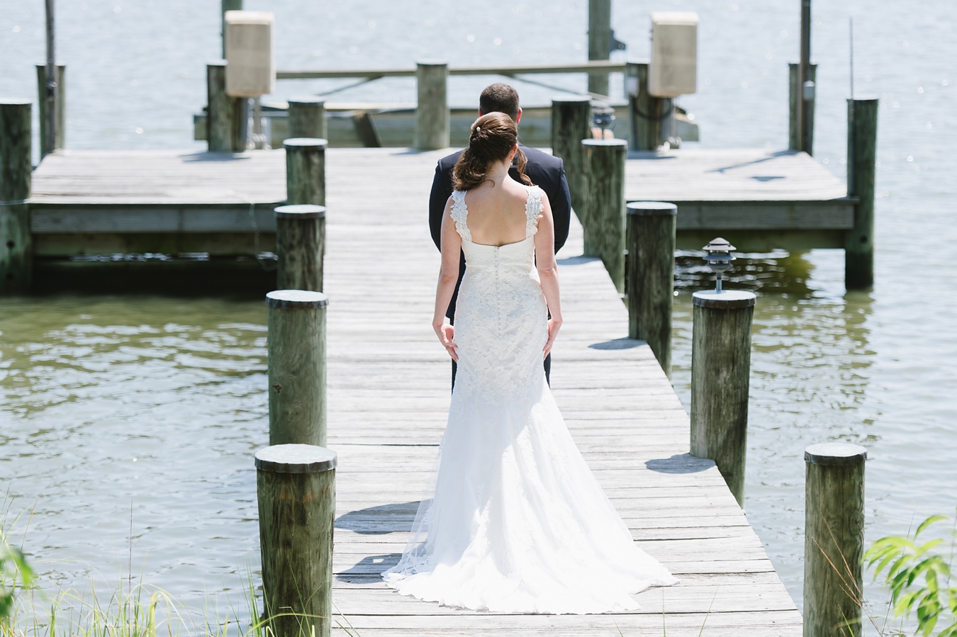 Romantic Jewish Wedding at the Chesapeake Bay Beach Club | Natalie Franke