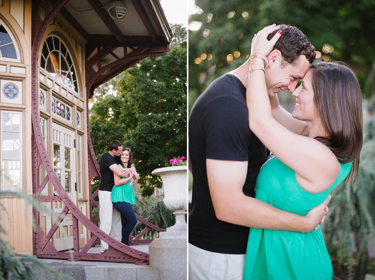 Patterson Park Engagement by Natalie Franke Photography