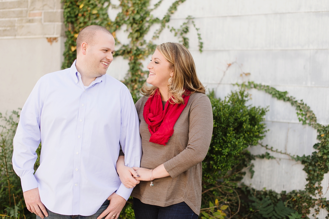 Autumn Anniversary Session for Newlywed Couple in Annapolis