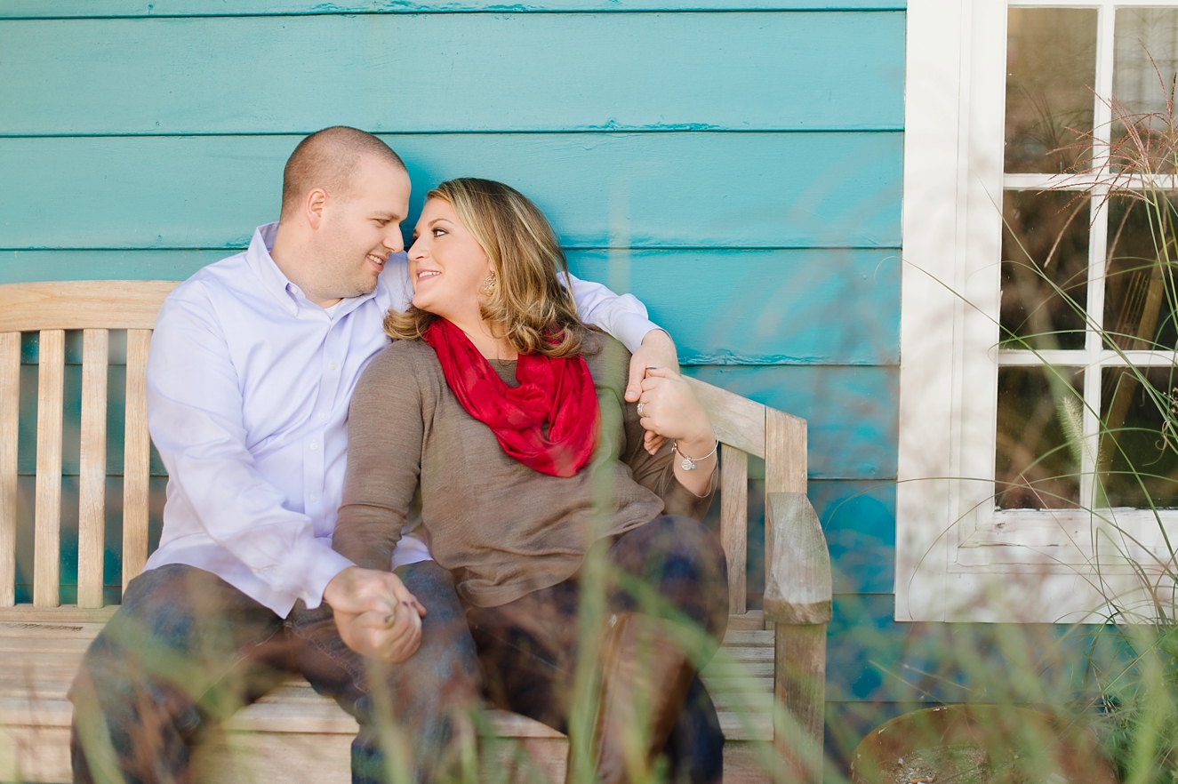 Autumn Anniversary Session for Newlywed Couple in Annapolis