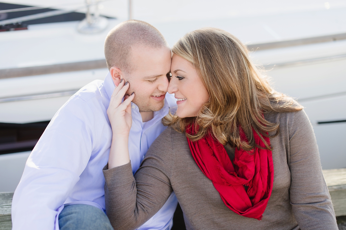 Autumn Anniversary Session for Newlywed Couple in Annapolis