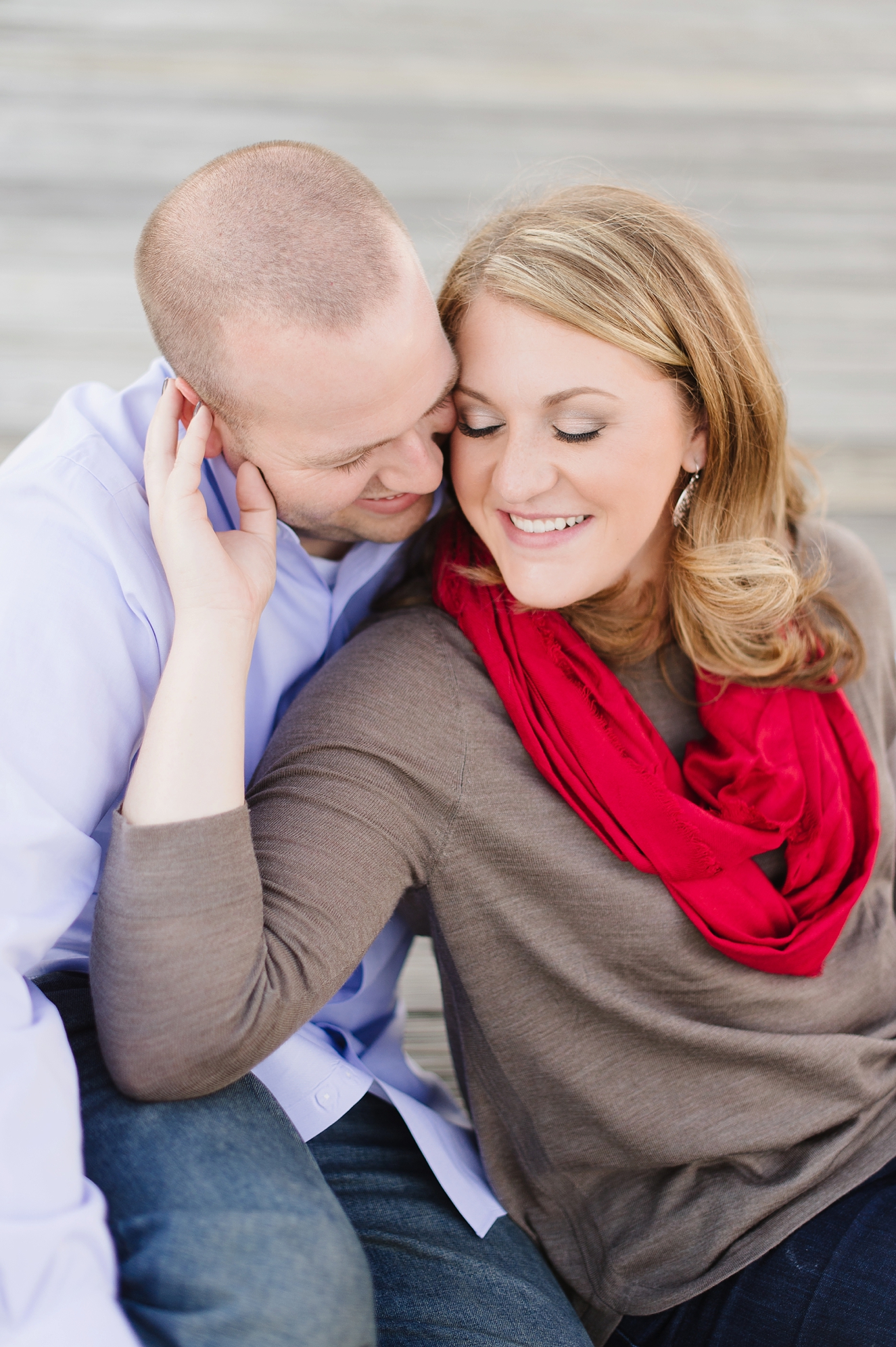 Autumn Anniversary Session for Newlywed Couple in Annapolis