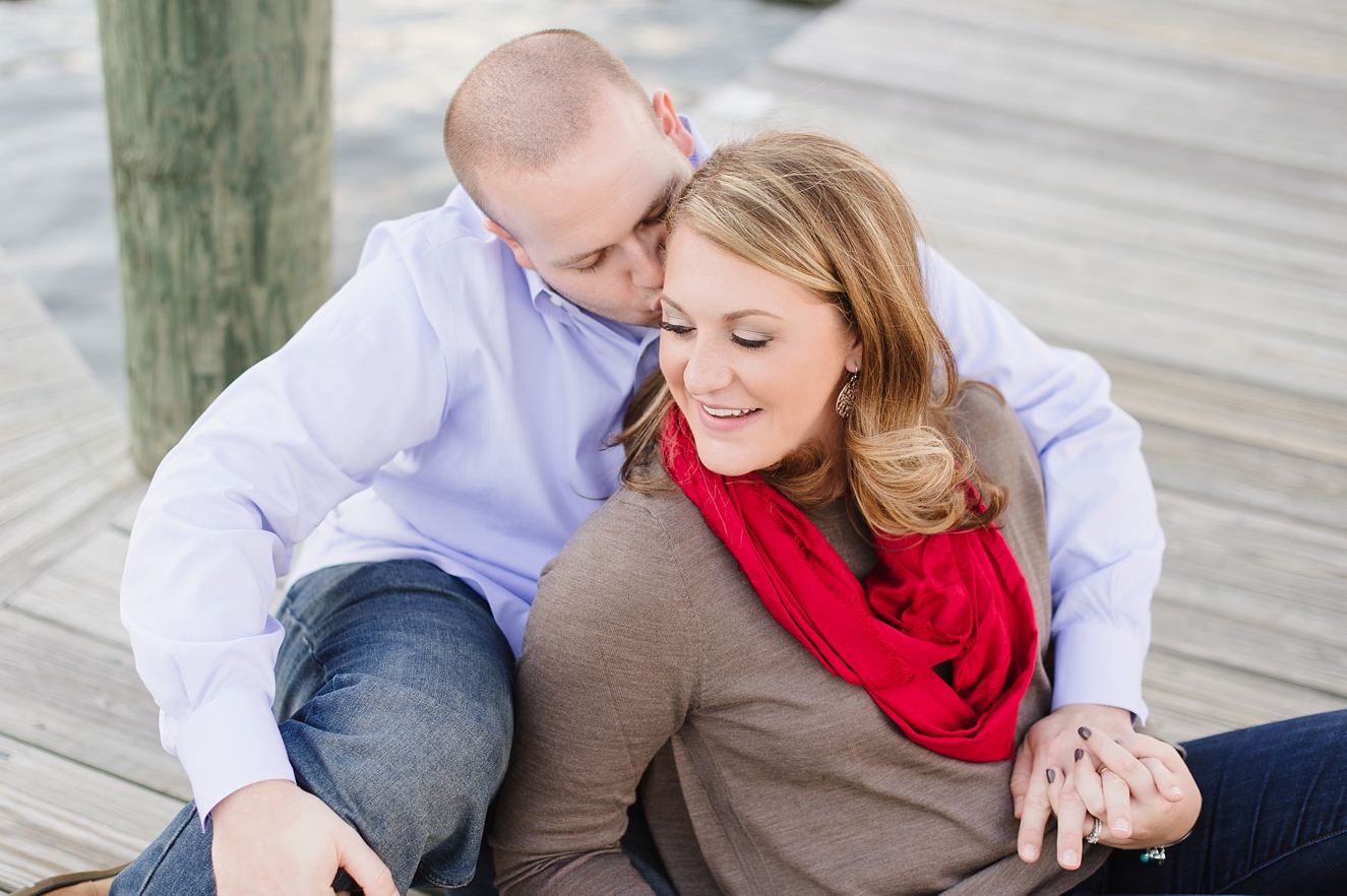 Autumn Anniversary Session for Newlywed Couple in Annapolis