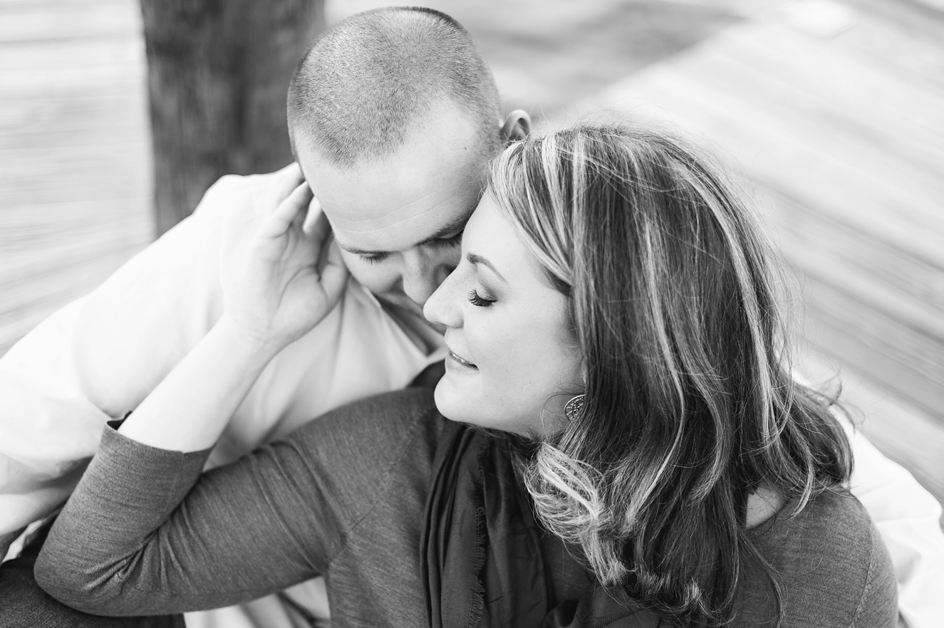 Autumn Anniversary Session for Newlywed Couple in Annapolis