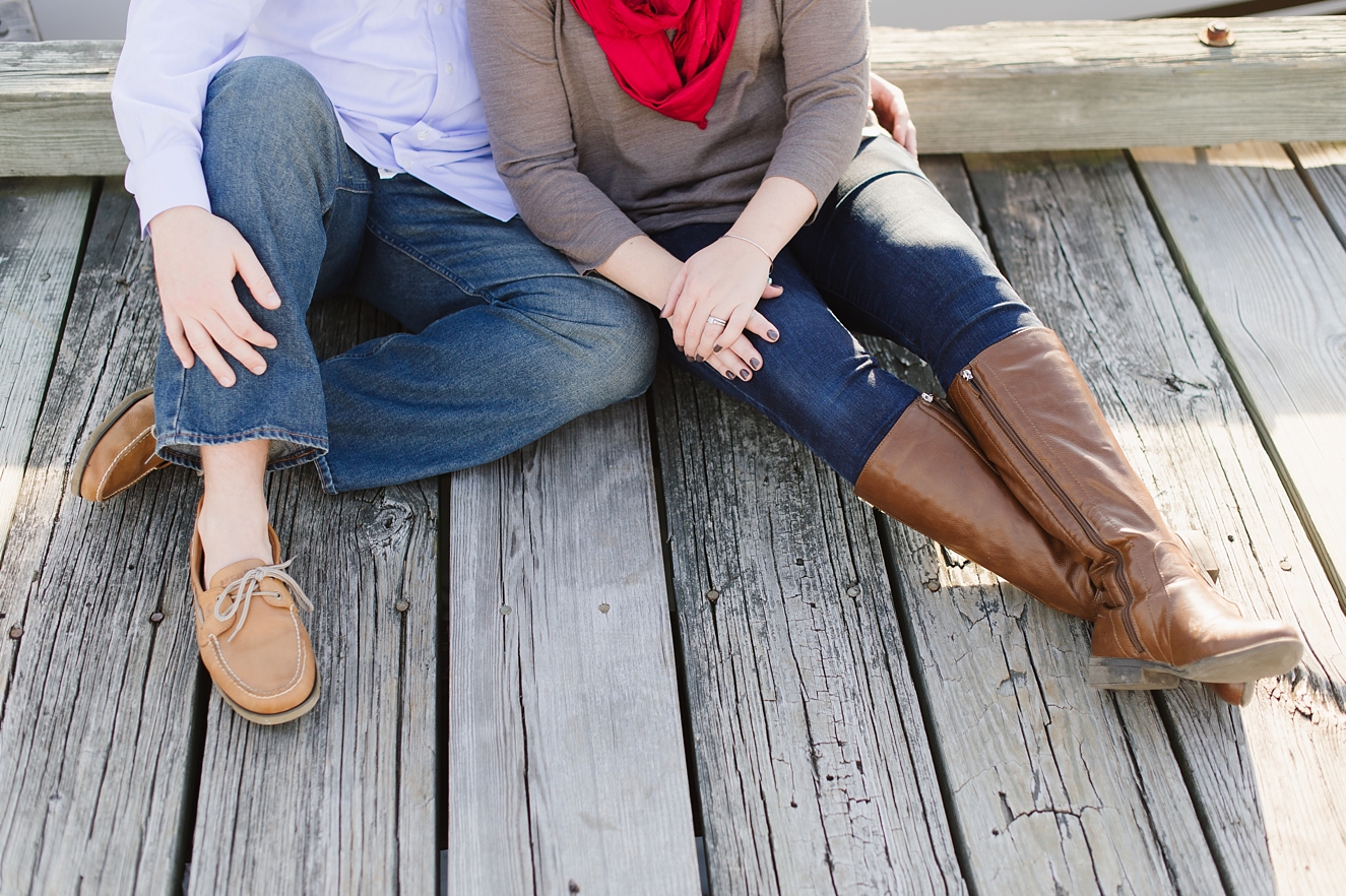 Autumn Anniversary Session for Newlywed Couple in Annapolis