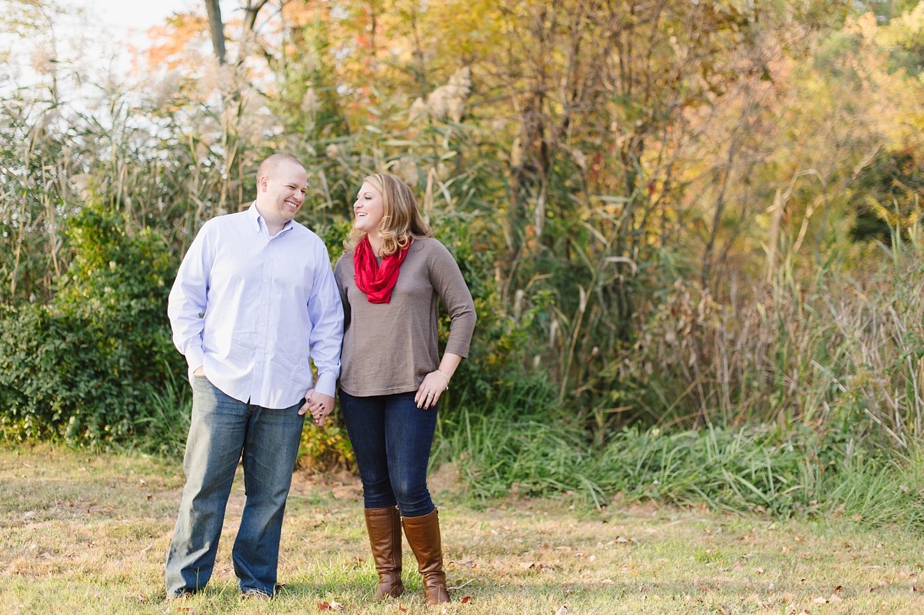 Autumn Anniversary Session for Newlywed Couple in Annapolis