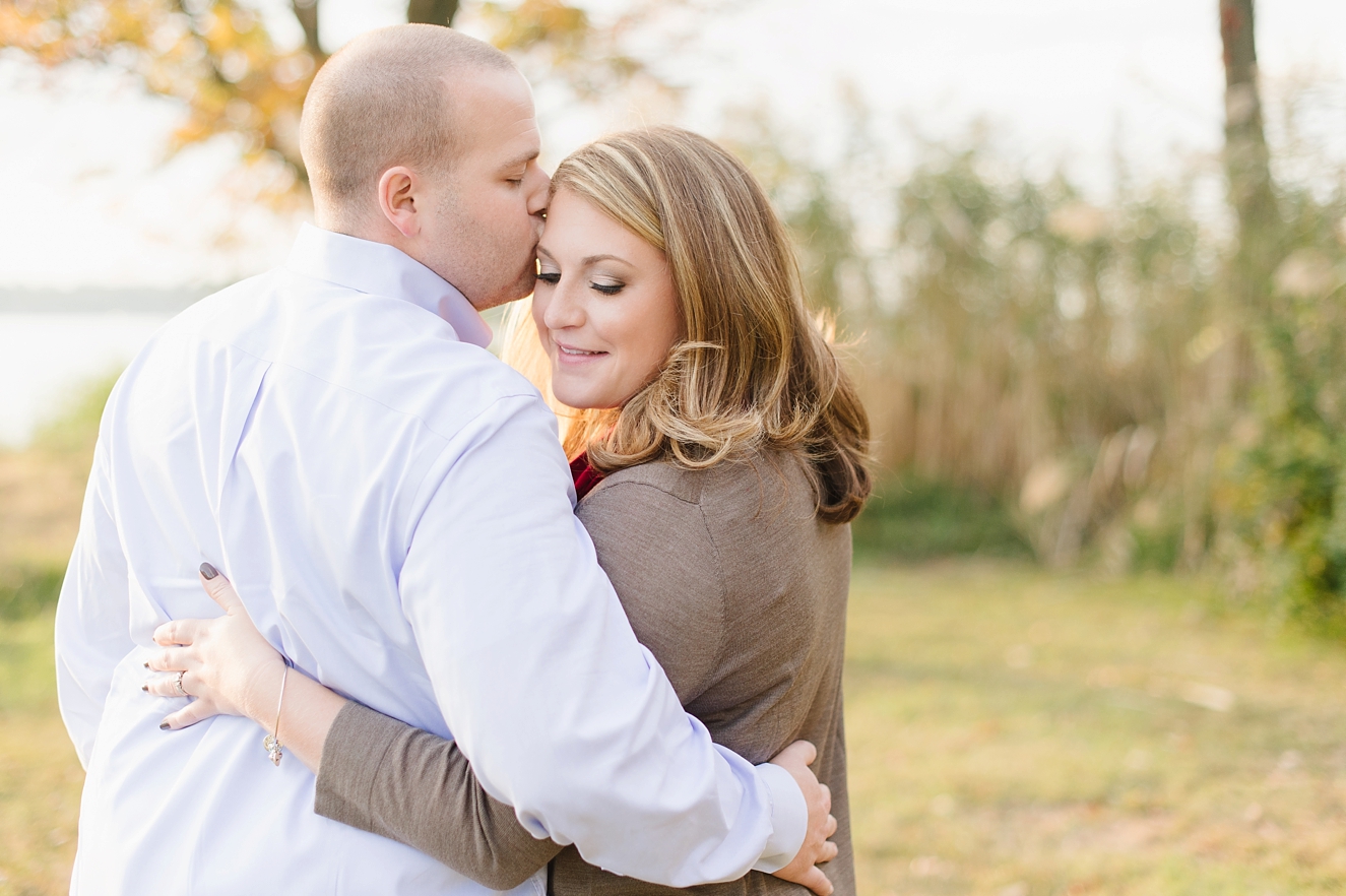 Autumn Anniversary Session for Newlywed Couple in Annapolis