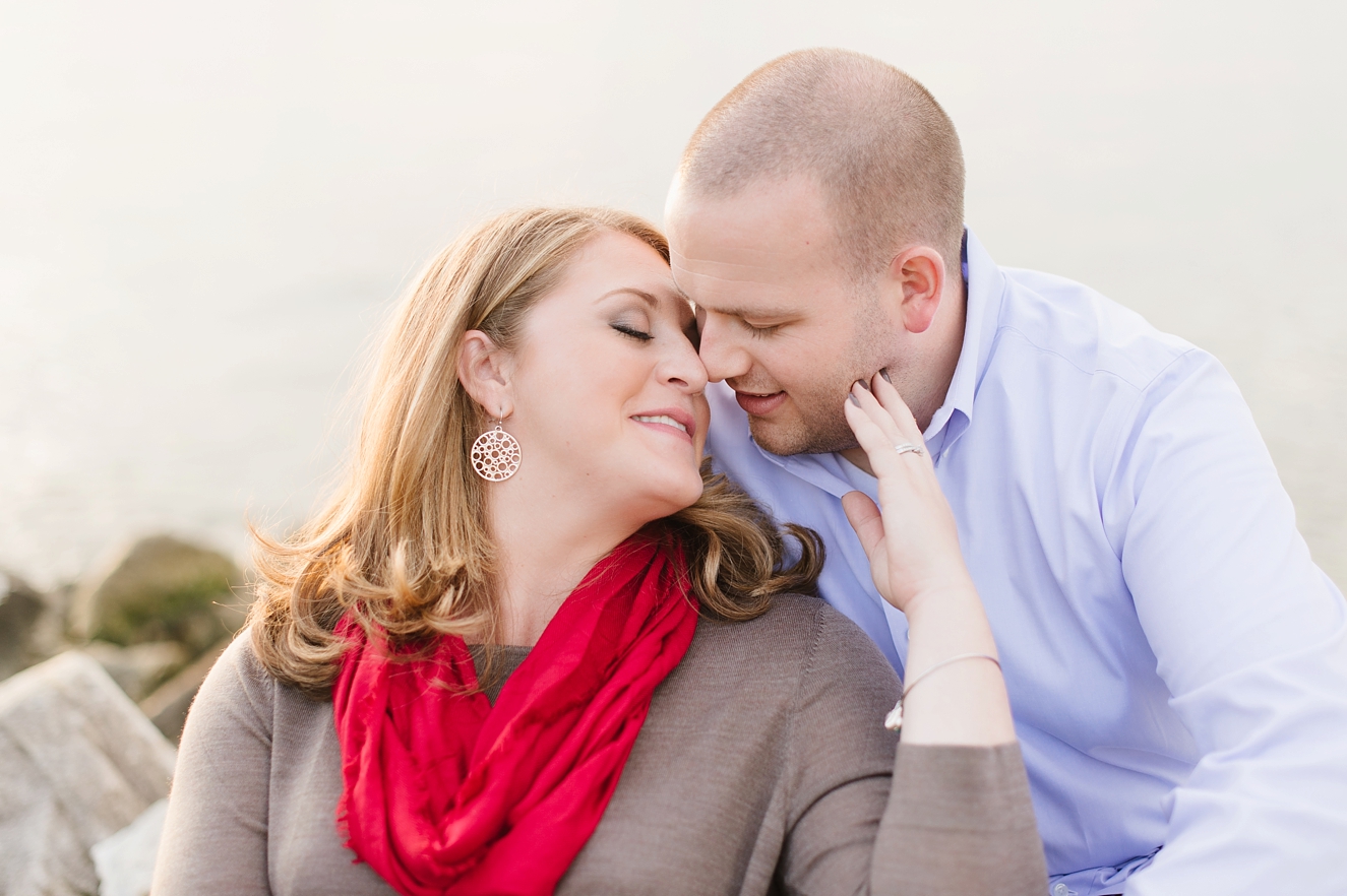 Autumn Anniversary Session for Newlywed Couple in Annapolis