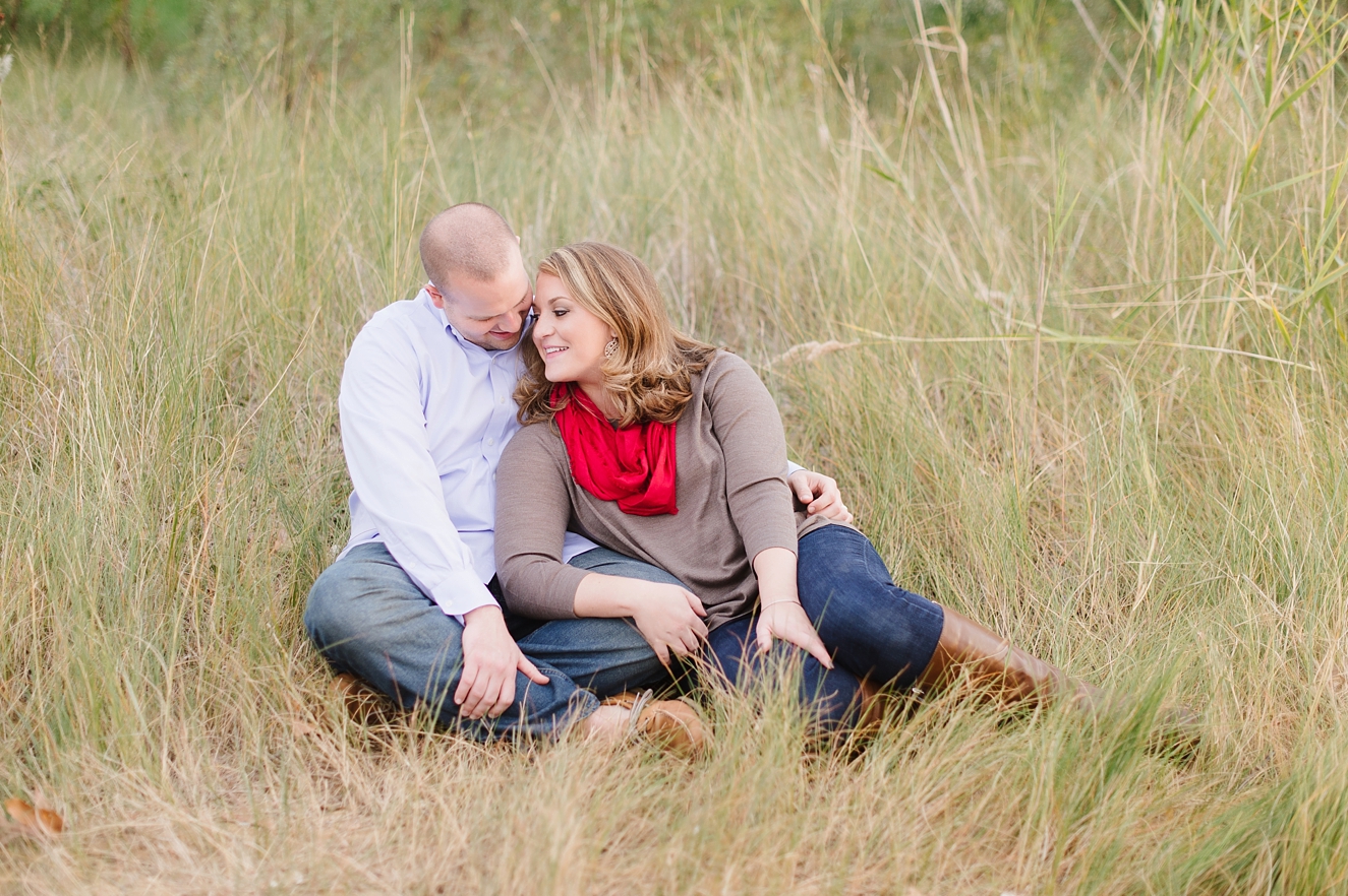 Autumn Anniversary Session for Newlywed Couple in Annapolis