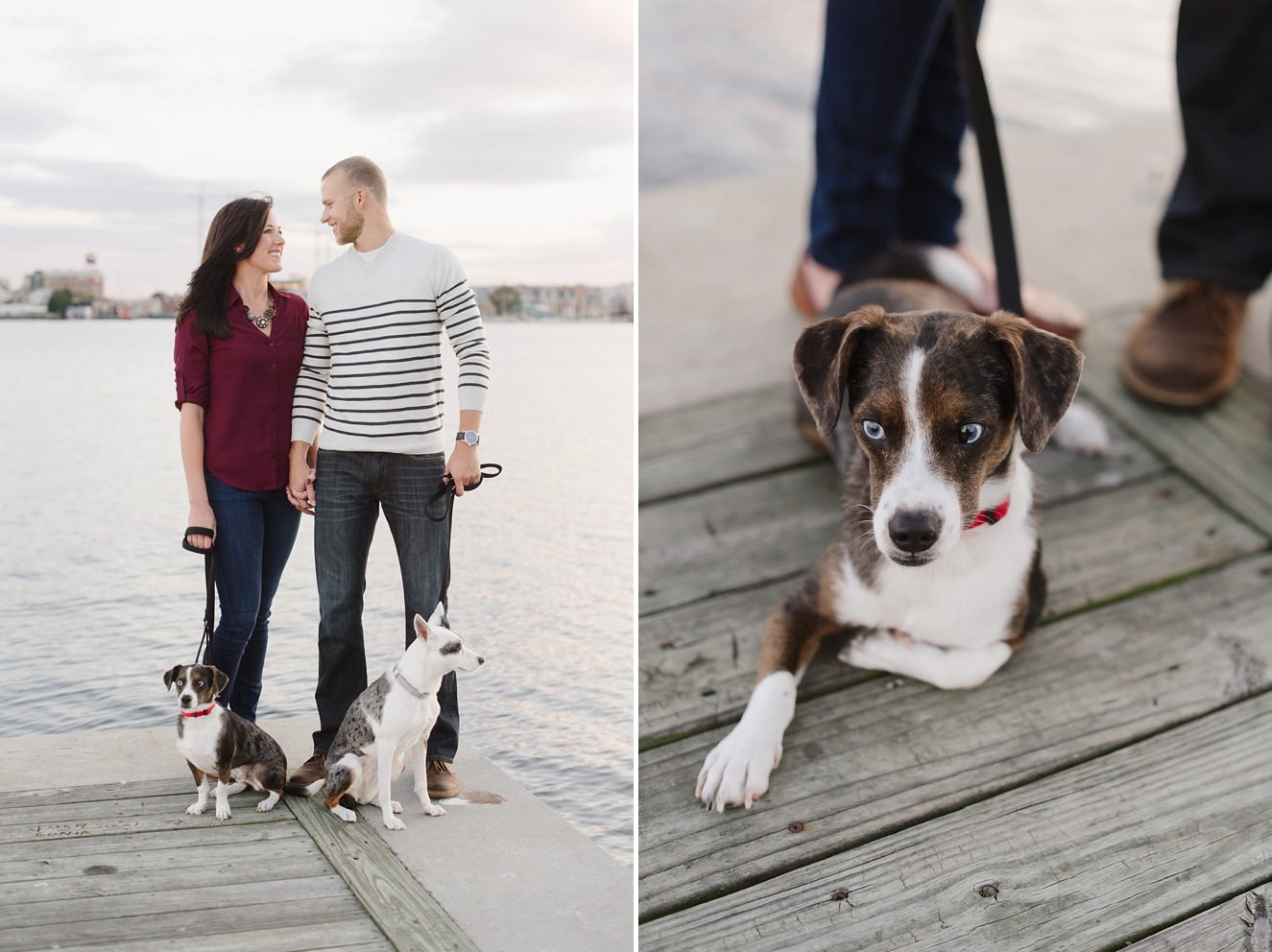 Fells Point Engagement Pictures in Baltimore | Natalie Franke Photography