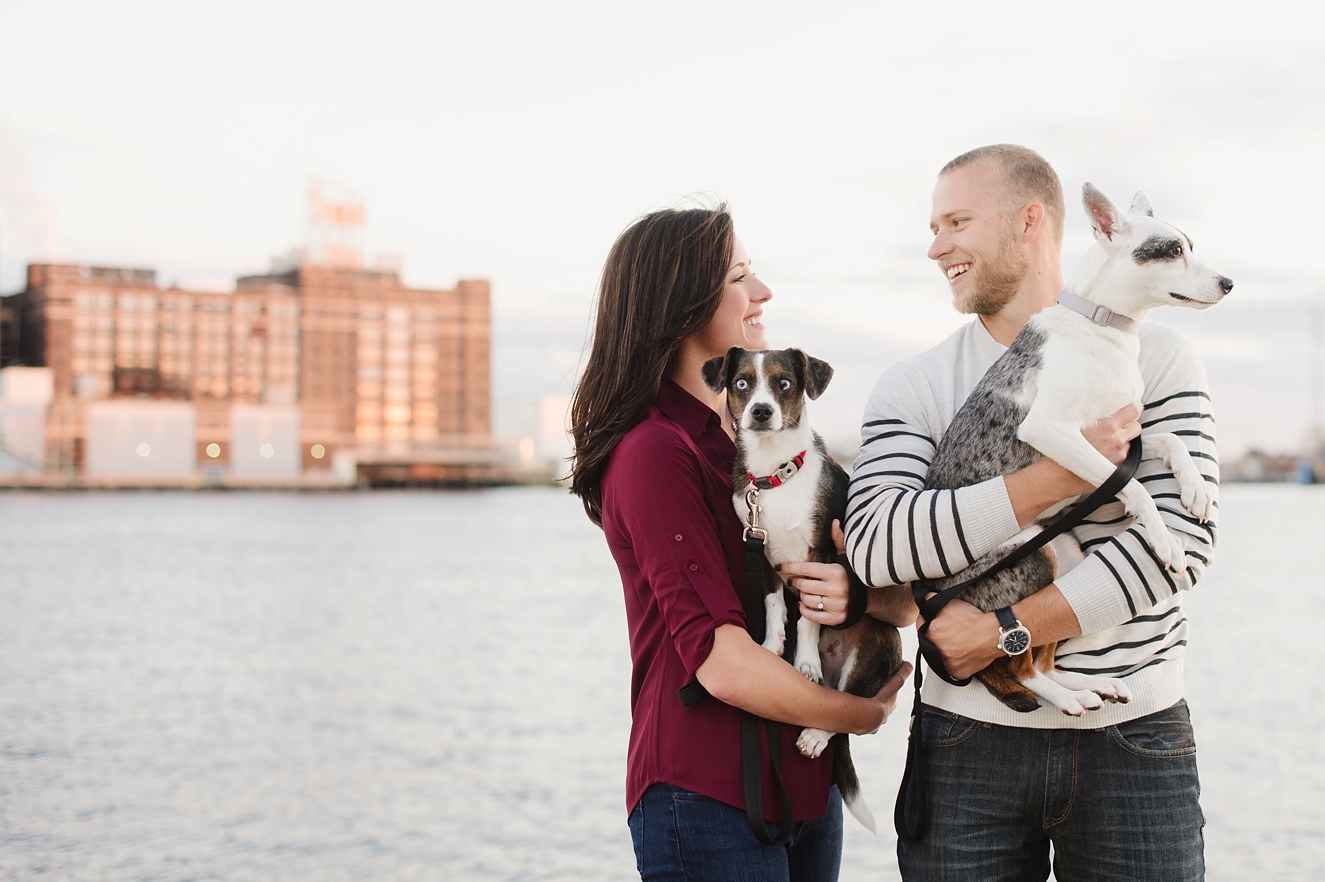 Fells Point Engagement Pictures in Baltimore | Natalie Franke Photography