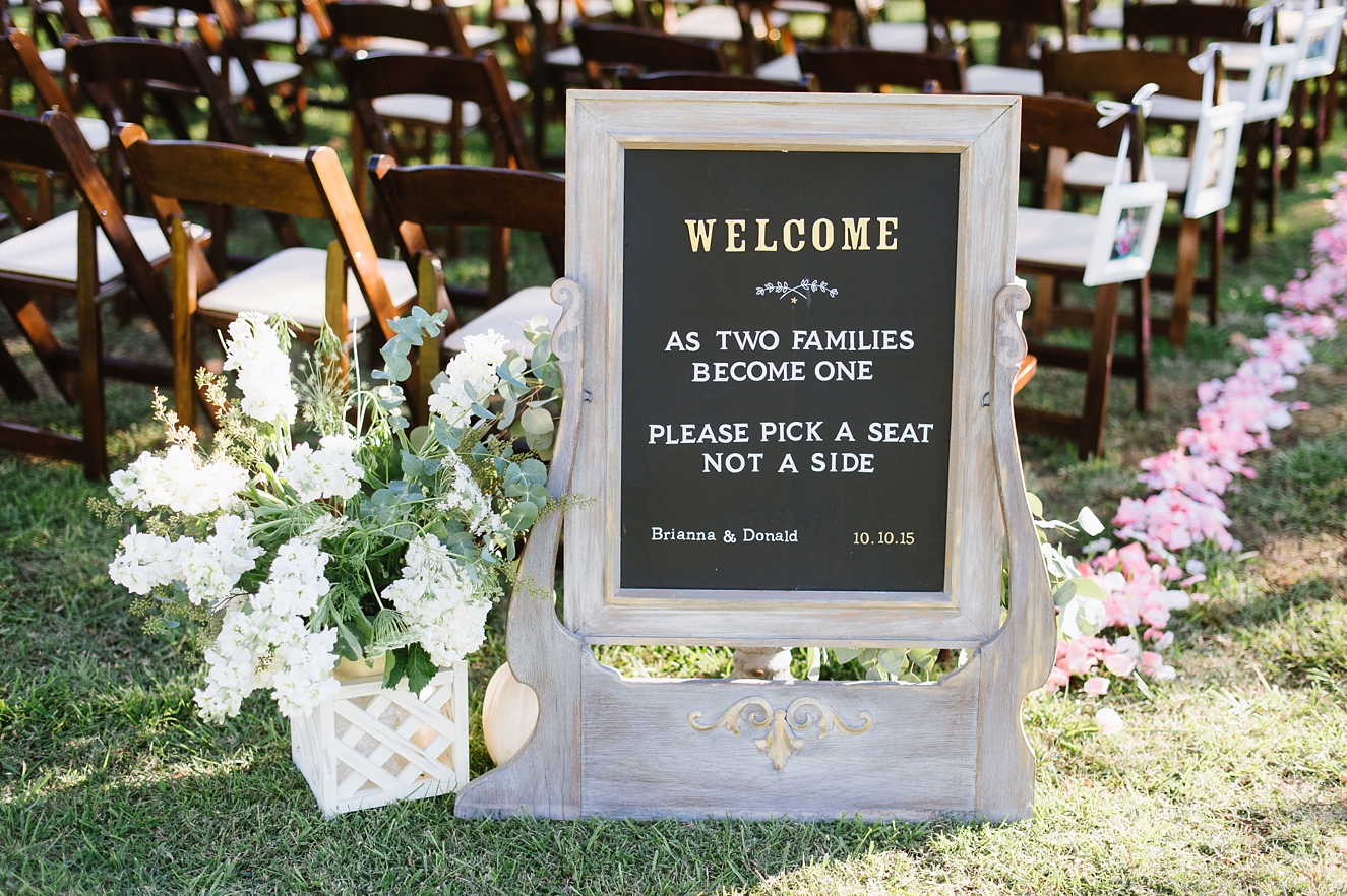 Autumn Backyard Wedding on Maryland's Eastern Shore