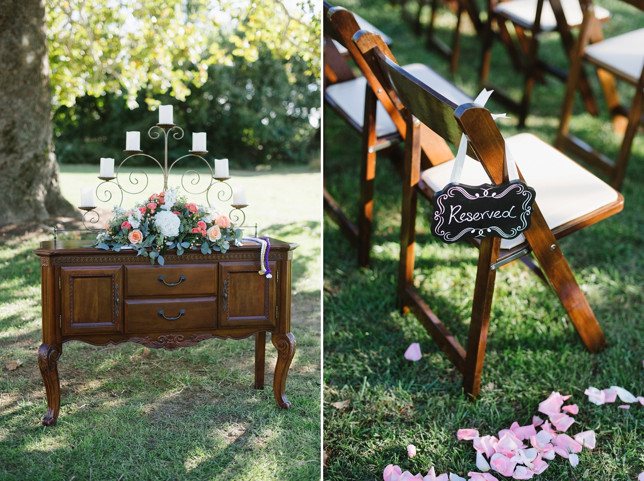 Autumn Backyard Wedding on Maryland's Eastern Shore