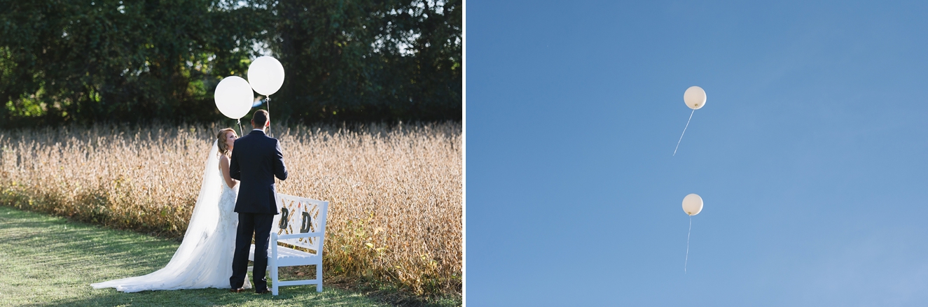 Autumn Backyard Wedding on Maryland's Eastern Shore