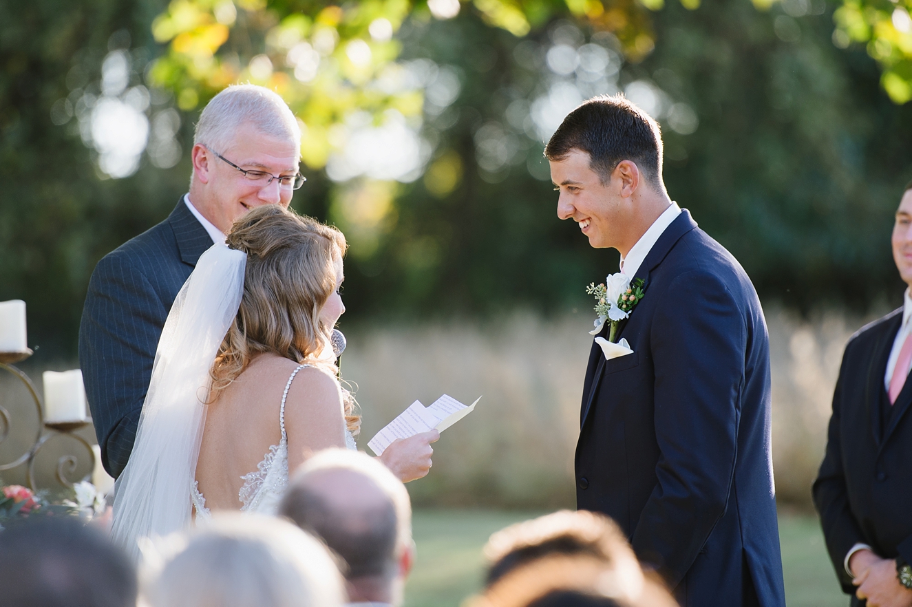 Autumn Backyard Wedding on Maryland's Eastern Shore