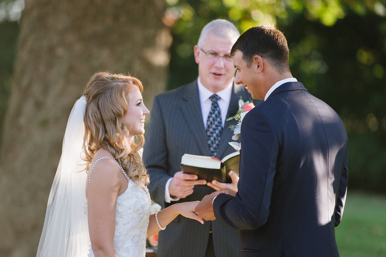 Autumn Backyard Wedding on Maryland's Eastern Shore