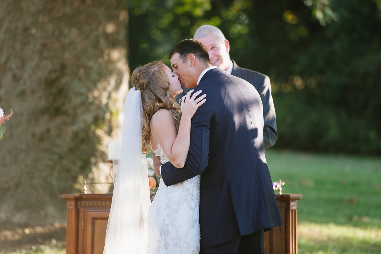 Autumn Backyard Wedding on Maryland's Eastern Shore