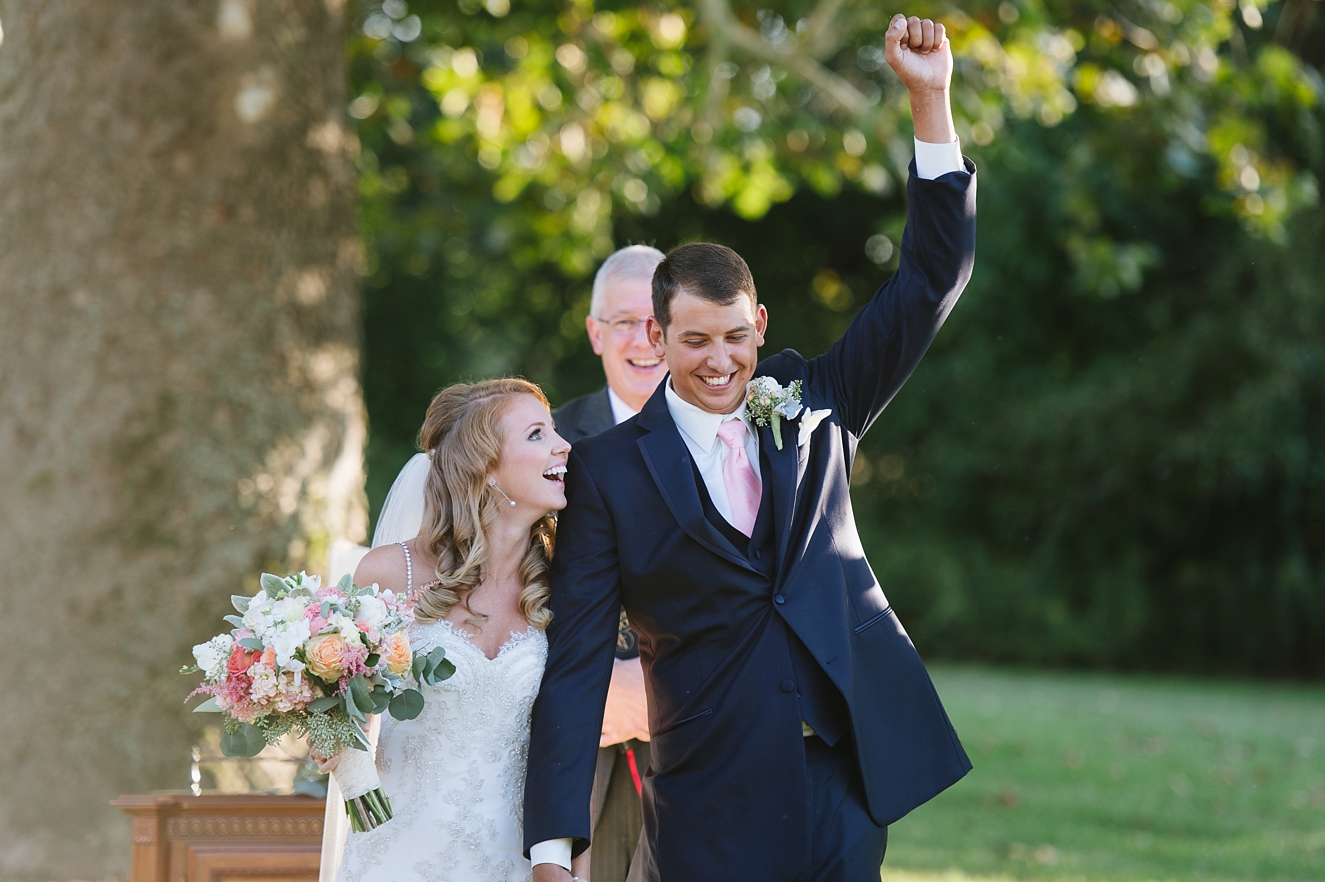 Autumn Backyard Wedding on Maryland's Eastern Shore