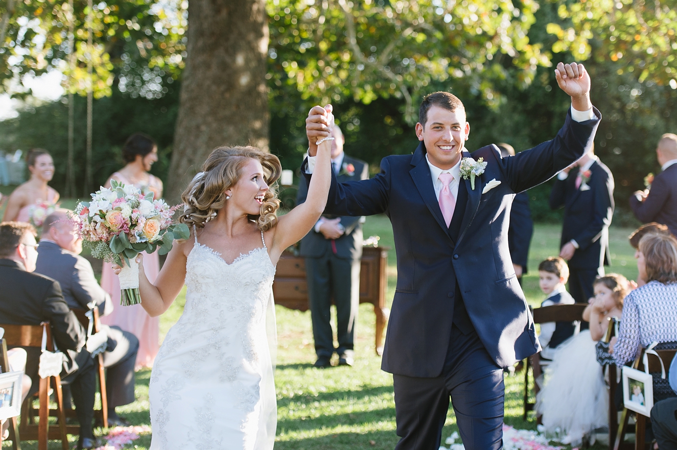 Autumn Backyard Wedding on Maryland's Eastern Shore