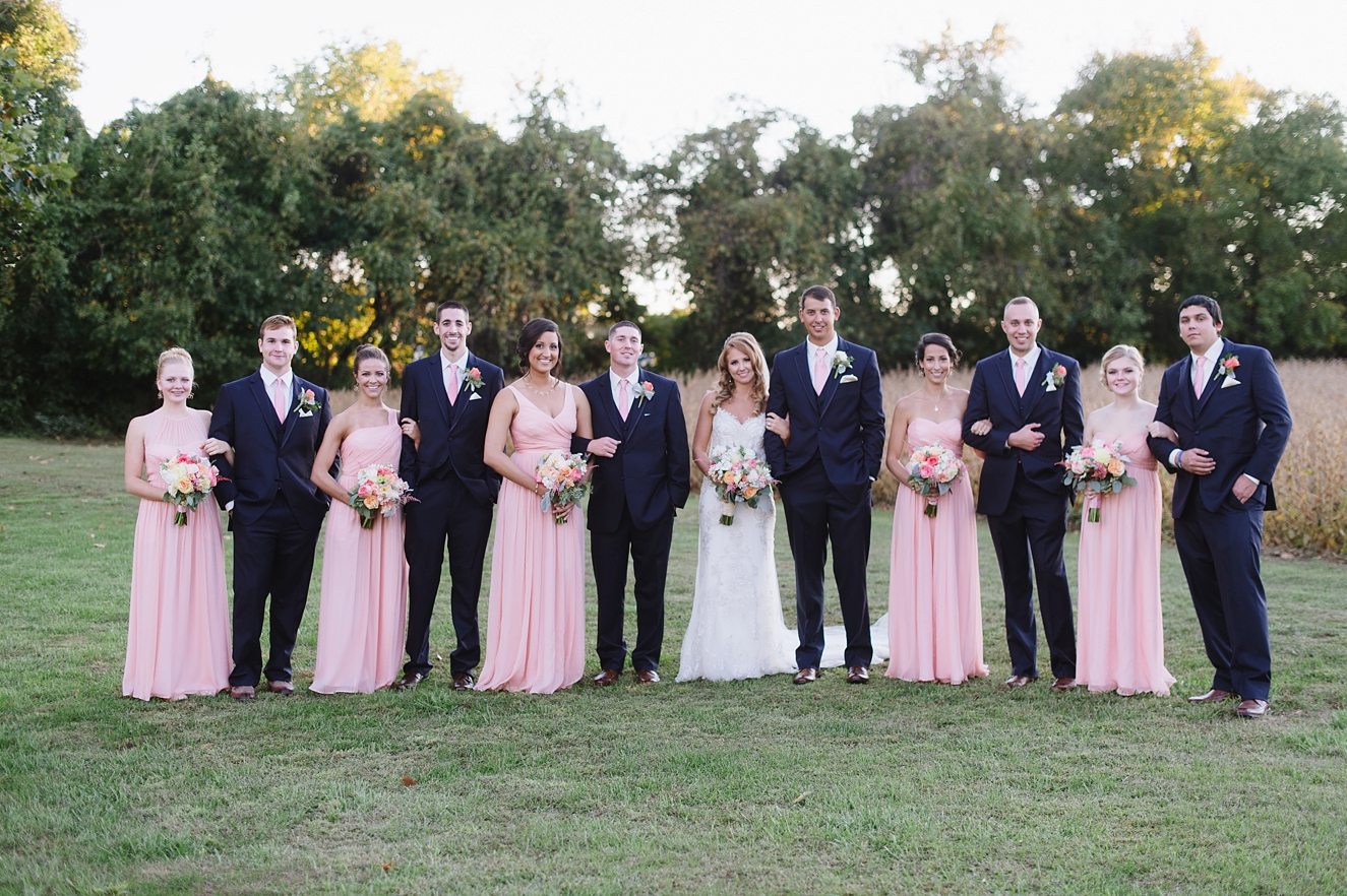 Autumn Backyard Wedding on Maryland's Eastern Shore