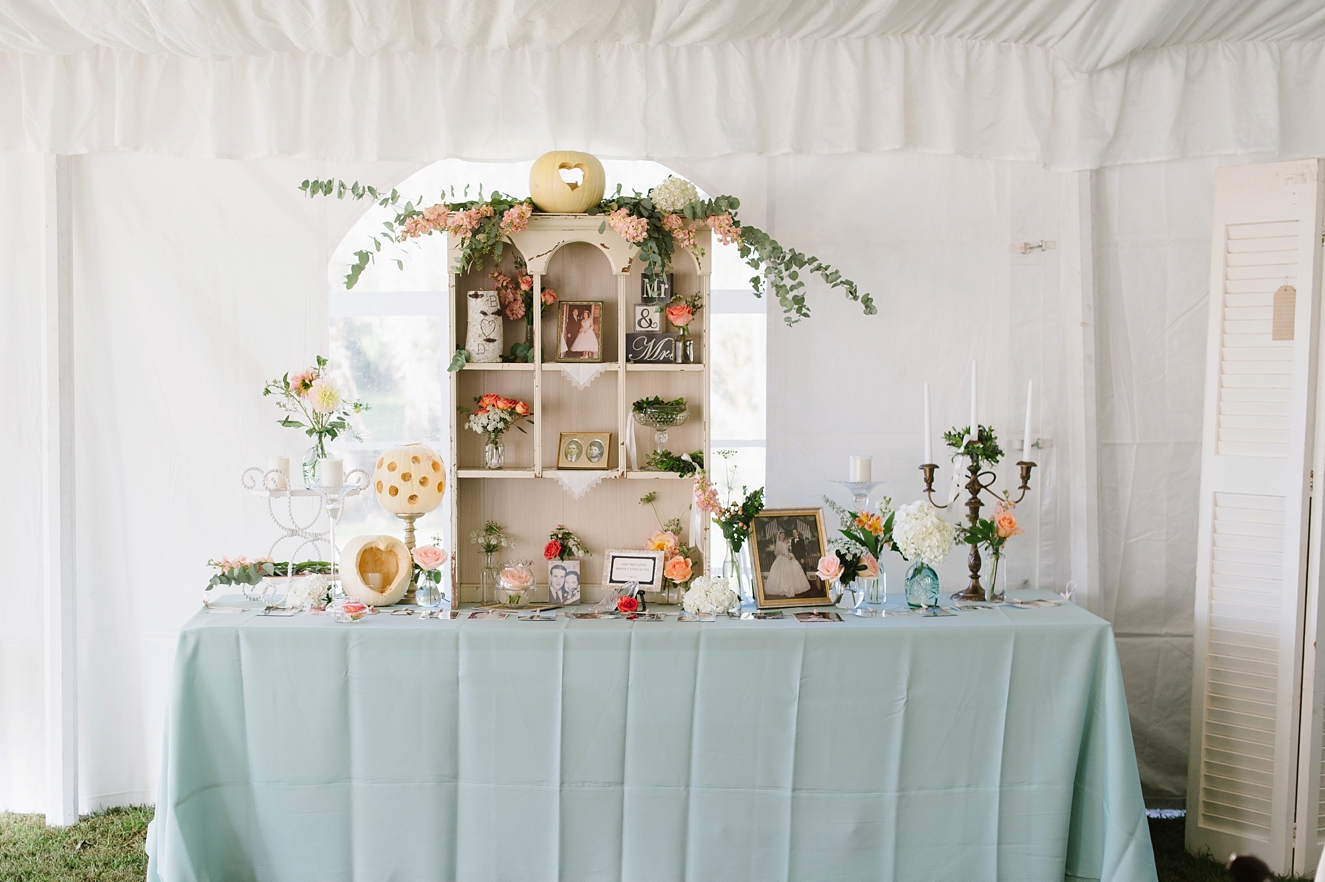 Autumn Backyard Wedding on Maryland's Eastern Shore