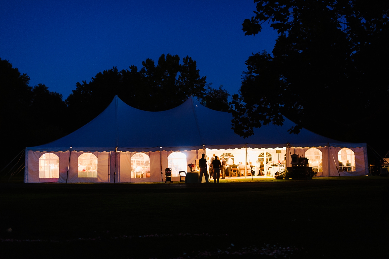 Autumn Backyard Wedding on Maryland's Eastern Shore