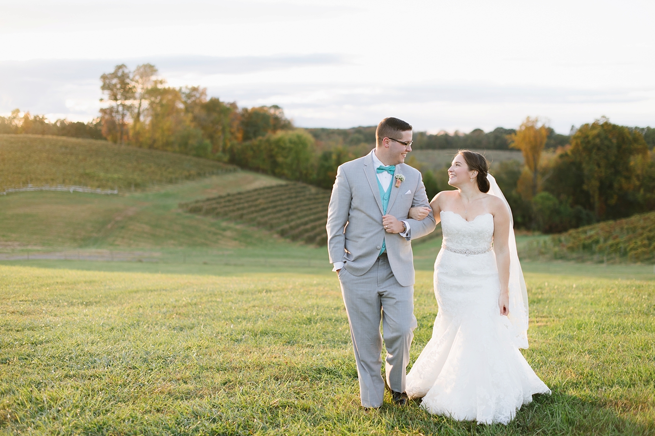 Autumn Vineyard + Winery Wedding in Frederick, Maryland
