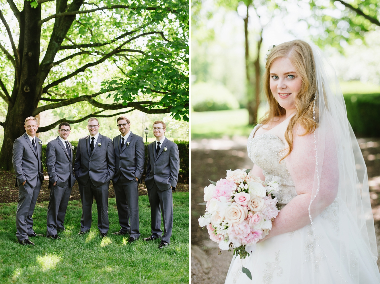 Classic Garden Wedding at Antrim 1844 by Natalie Franke Photography