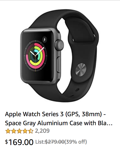 Apple Watch on sale for Amazon Prime Day