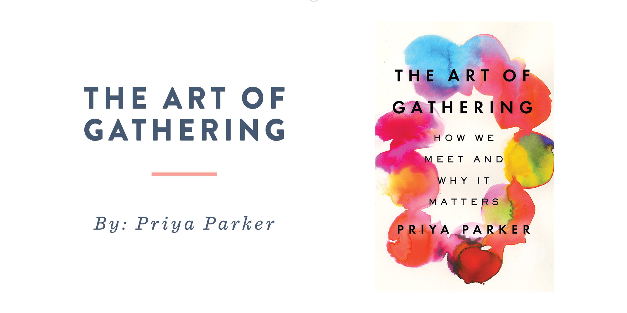 priya the art of gathering