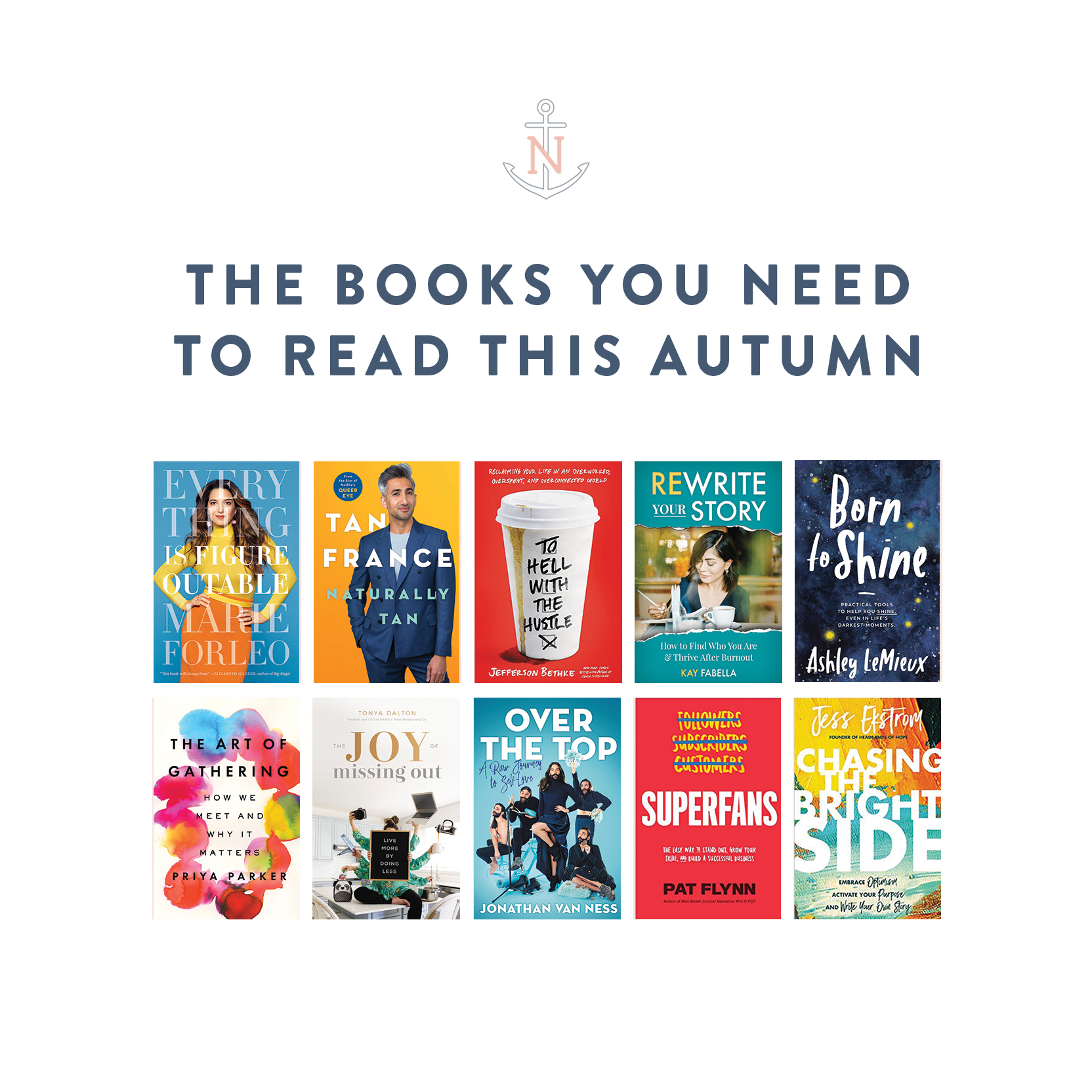 Autumn Reading List 2019 for Entrepreneurs, Bloggers, and Small Business Owners by Natalie Franke