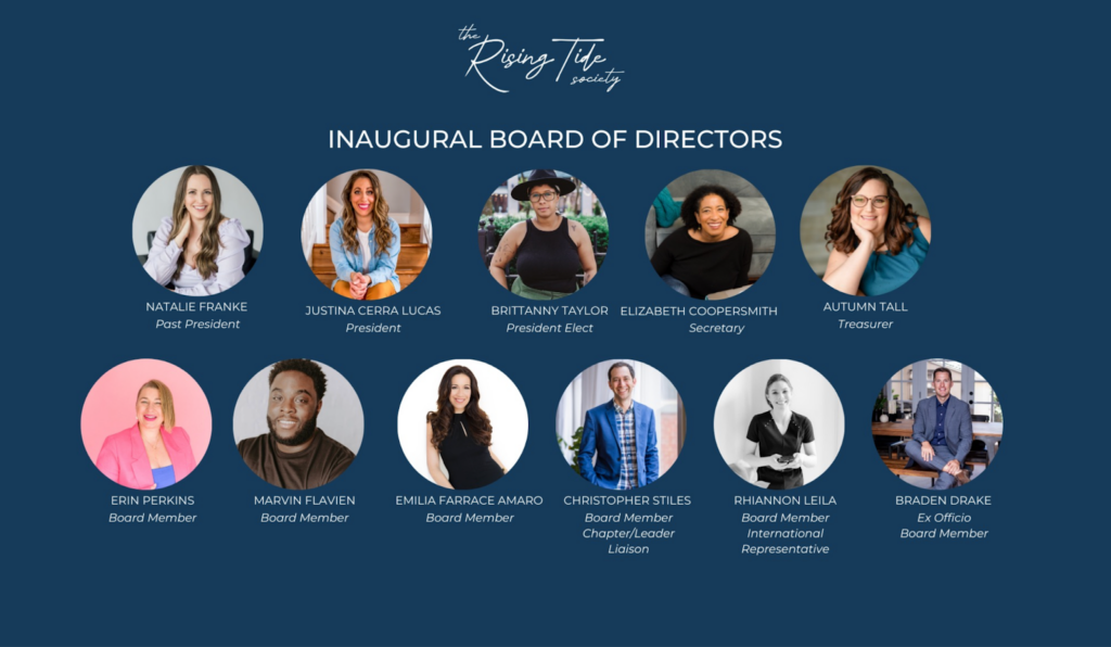 Rising Tide Society Board of Directors 2023